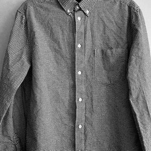 Medium gingham/check long sleeve shirt